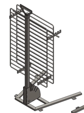 Estaca cabritera con base