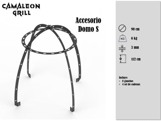 Accesorio Domo para parrilla S & S+
